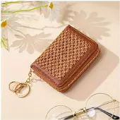 MaxPower Vintage nahkalompakko vetoketjulla , Juoda
