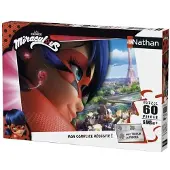Nathan Puzzle Ladybug 60 palapeliä lapsille alkaen 6-vuotiaille, jossa on 3-osainen palapelijakaja.