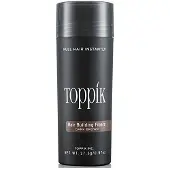 Toppik Hiustenrakennuskuidut, tummanruskea, 0,97 oz.
