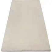 Rugsx Alfombra BUNNY beige Imitación de piel de conejo 120x170 cm