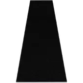 Rugsx Alfombra de pasillo TRENDY 159 negro 150x370 cm