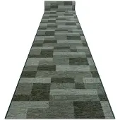 Rugsx Alfombra de pasillo con refuerzo de goma ICONA verde 120cm 120x160 cm