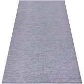 Rugsx Alfombra sisal PATIO 2778 Tejido plano azul / rosado / beige 78x150 cm
