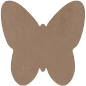 Rugsx Moderni matto SHAPE 3150 Perhonen, beige
