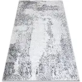 Rugsx Alfombra MEFE moderna 8731 Vintage - Structural dos niveles de vellón gris 180x270 cm