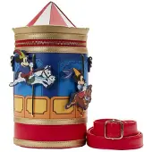 Disney Loungefly Brave Little Tailor Mickey Minnie Carousel -olkalaukku