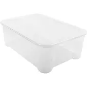 Curver Laatikko kannella T Laatikko M 32L 39x55,5x19cm läpinäkyvä