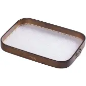 MaxPower "Akryylialusta kahvalla hedelmille ja välipaloille", Suorakulmio 39,8*27,8cm