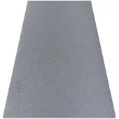 Rugsx Alfombra con refuerzo de goma RUMBA 1809 un solo color mezcla gris 150x200 cm