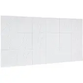 DUOKU Akustinen Paneeli--18 Kappaleen Pakkaus-Itse Liimautuva Seinävaahto-30x30x1 cm-Polyesterikuitu Äänieristyspaneelit