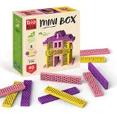 Bioblo Mini Box Keltainen Purppura 40 Tiiltä - 40 Tiiltä 3 Väriä 64027