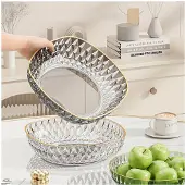 MaxPower Muovikulho 21,84 cm koristeCrystal White