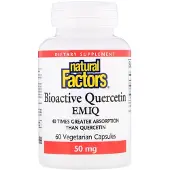 Natural Factors - Bioaktiivinen Kversetiini EMIQ 50 mg (60 kapselia)