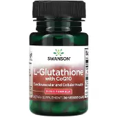 Swanson Health - L-glutationi + koentsyymi Q10 30 kapselia