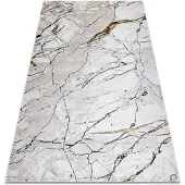 Rugsx Matto GLOSS moderni 529A 53 Marmori, kivi, tyylikäs, glamour väri norsunluu / beige
