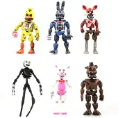 MaxPower 6kpl Five Nights At Freddy's Minifigures Play Toys