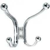 InterDesign HOOK YORK LYRA QUAD CHRM (1 kpl pakkaus)