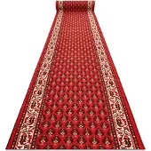 Rugsx Tapete antideslizante INKO rojo 67cm 67x150 cm