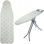Kadax Joustava silityslaudan päällinen, 132x48cm, harmaa