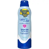 Banana Boat Banaanivene Spf#50+ Light As Air 6 unssin suihke