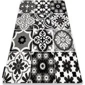 Rugsx Alfombra ALTER Porto flores gris 140x190 cm