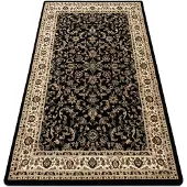 Rugsx Alfombra ROYAL ADR modelo 1745 negro 150x300 cm