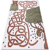 Rugsx Matto FUN Honey kerma, 280x370 cm