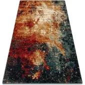 Rugsx Alfombra de lana OMEGA MIA rojo 135x200 cm