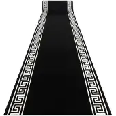 Rugsx Matto Bcf, musta, 60 x 400 cm