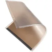 DUOKU Lemmikkieläinten oviaukko--34 x 60 cm-PVC-Säänkestävä-Kestävä magneettiraita