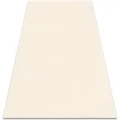 Rugsx Alfombra de lavado moderna LINDO crema, antideslizante, peluda 160x220 cm