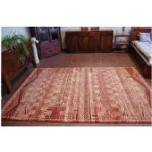 Rugsx Alfombra de lana OMEGA MAYO tonos de naranja 200x300 cm