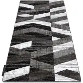 Rugsx Alfombra ALTER BAX Rayas gris 80x150 cm