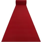 Rugsx Kumipäällysteinen päällyste 1974 rumba häät klaretti, punainen 70cm