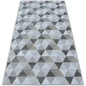 Rugsx Alfombra NOBIS 84166 Triángulos crema 160x230 cm