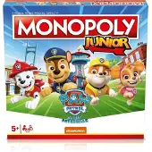 Winning Moves Paw Patrol Junior Monopoly - Brädspel - VINNANDE RÖTT - Junior Monopol med Paw Patrol-karaktärer.
