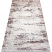 Rugsx Alfombra CORE W9775 Marco, sombreado - estructural, dos niveles de vellón, beige / rosa 140x190 cm