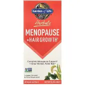 Garden of life , Herbaaliset, Menopausi + Hiusten Kasvu, Berry, 30 Vegan Softgels
