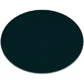 Rugsx Alfombra de lavado moderna LINDO circulo verde, antideslizante, peluda circulo 150 cm