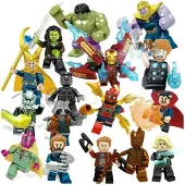 MaxPower Marvel The Avengers Hulk Thor Supersankarit Minihahmot Lasten Lelut Lahjat