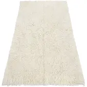 Rugsx Flokati de lana - Cubrecamas, Tartán 55x110 cm