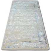 Rugsx Alfombra acrílica MANYAS 0920 azul/marfil 80x150 cm
