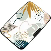 MaxPower RFID Blokki Minilompakko Alumiini Kuorikorttikotelo , White Tropical Wind