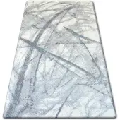 Rugsx Alfombra acrílica PATARA 0266 crema/turquesa 80x150 cm