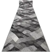 Rugsx Alfombra de pasillo SILVER Palanga gris 100 cm 100x560 cm