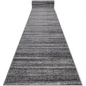 Rugsx Alfombra de pasillo SILVER Sáhara desierto, arena - gris 120cm 120x760 cm
