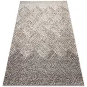 Rugsx Alfombra FUSION 9775 beige / marron - Geométrica, moderna, abstracta 120x170 cm