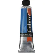Cobra Öljymaali - - Cerulean Blue - Tuubi 40ml - Vesiliukoinen - Taiteilijan laatu