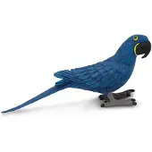 Safari Ltd. Hyacinth Macaw figuurinen - elδvδ 4,5" lintuhahmo - opettava lelu pojille tytφille ja lapsille 3+