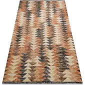 Rugsx Moderni matto MUNDO D7461 3D ulkokäyttöön harmaa / beige